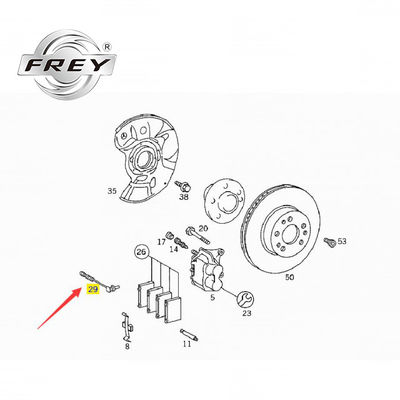 1405401217 Voorrem Sensor Fit Mercedes Benz W202 W210 W168 W140 W124